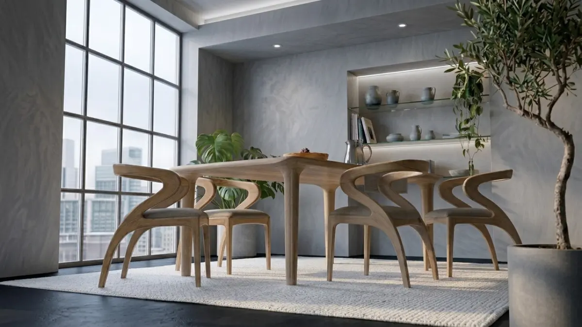 Comedor de la colección Tundra